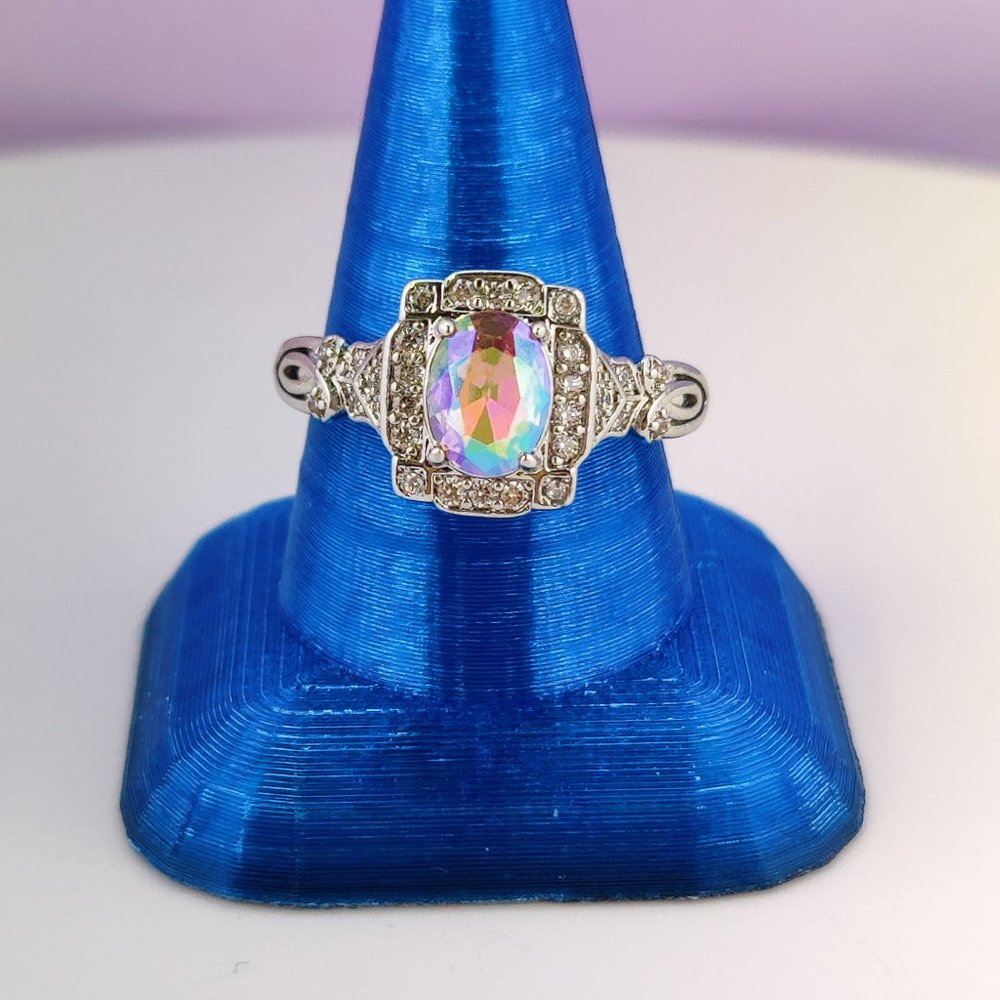 Square Diamond Ring Size 9 - Fragrant Jewels